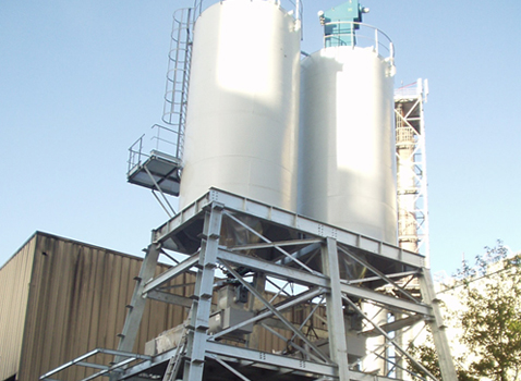 Installation Neu Process de chargement et déchargement de silos de cendres volantes