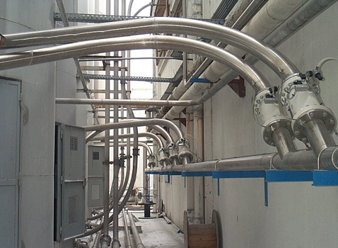 Installation Neu Process de transfert pneumatique de PVC en poudre